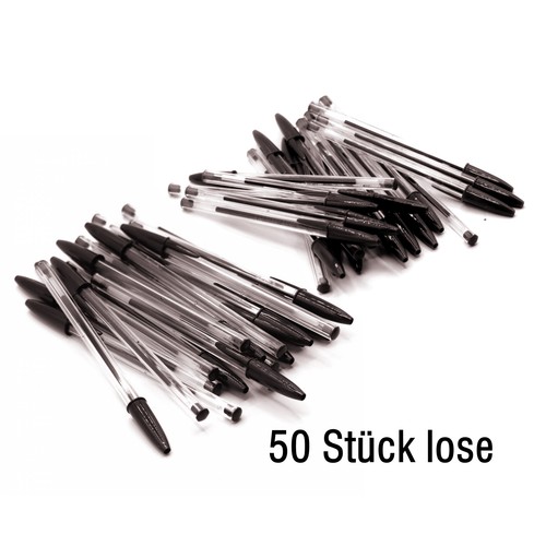 Stück bic kugelschreiber - 50,