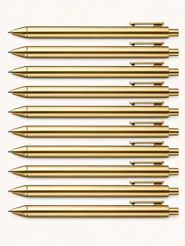 Kugelschreiber gold schwarz - gold,