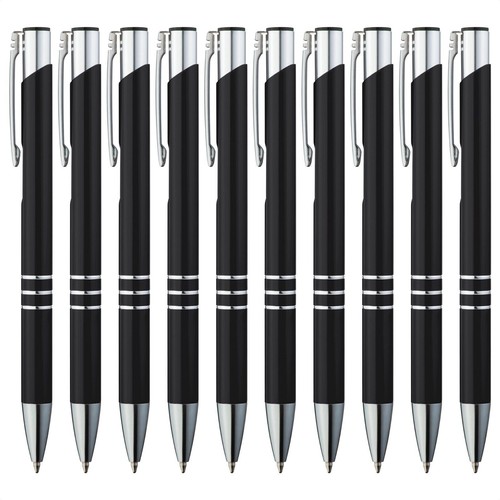 10x metall kugelschreiber - 10x,